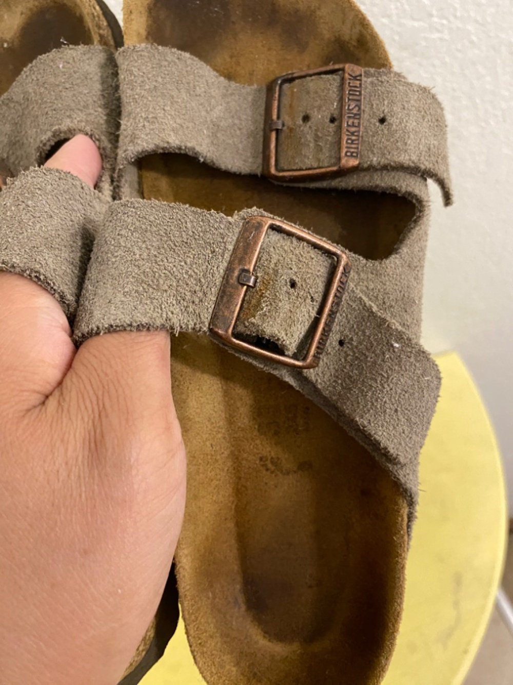 Birkenstock Arizona Size 38 Women’s Brown Sandals - Picture 6 of 9